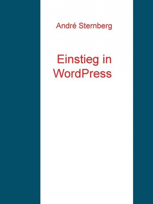 cover image of Einstieg in WordPress